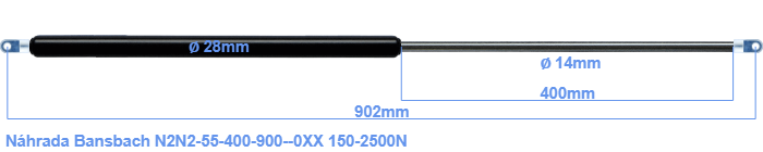 Bansbach N2N2-55-400-900--0XX
