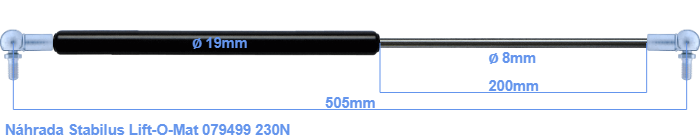 Stabilus Lift-O-Mat 079499