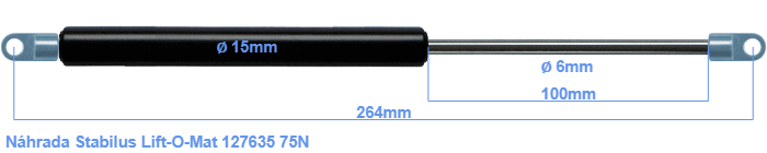 Stabilus Lift-O-Mat 127635