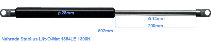 Stabilus Lift-O-Mat 1854LE