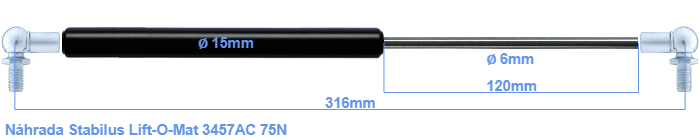 Stabilus Lift-O-Mat 3457AC