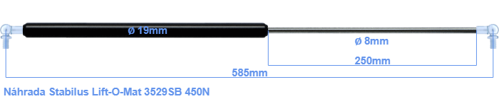 Stabilus Lift-O-Mat 3529SB
