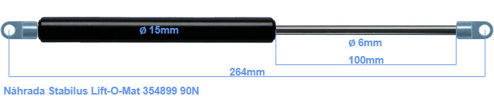Stabilus Lift-O-Mat 354899