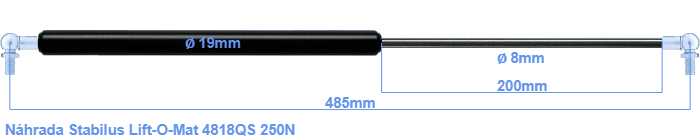 Stabilus Lift-O-Mat 4818QS