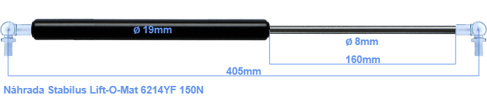 Stabilus Lift-O-Mat 6214YF