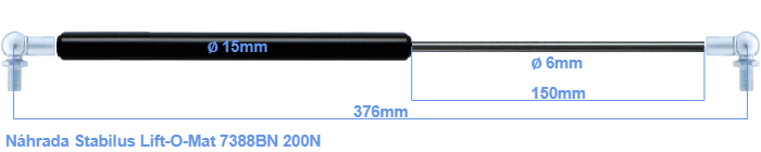 Stabilus Lift-O-Mat 7388BN