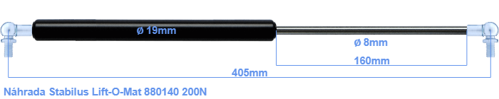 Stabilus Lift-O-Mat 880140