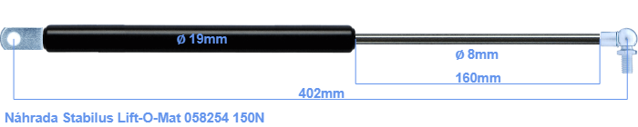 Stabilus Lift-O-Mat 058254