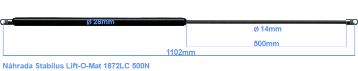 Stabilus Lift-O-Mat 1872LC