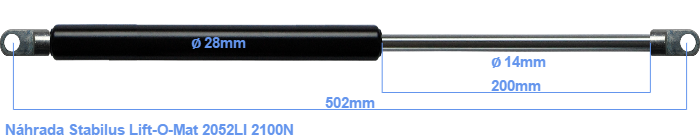 Stabilus Lift-O-Mat 2052LI