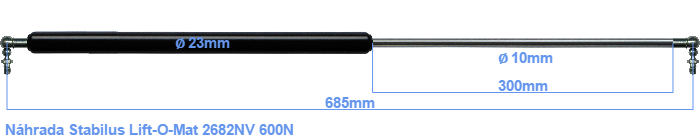 Stabilus Lift-O-Mat 2682NV