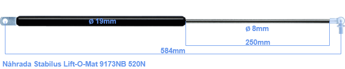 Stabilus Lift-O-Mat 9173NB