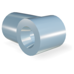 M10 plastové výkyvné oko 21/24mm (18mm tloušťka, otvorem 8.1mm)