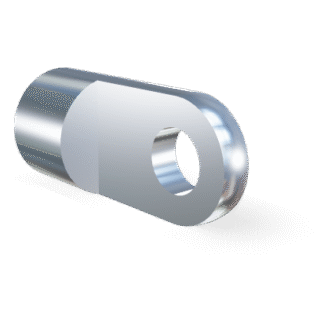 M5 výkyvné oko 20mm (3mm tloušťka, otvorem 6.1mm)