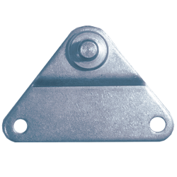 Nerezová ocel 316 montážní deska čepem 6mm (max. 450N)